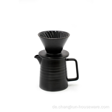 Reda V60 Outdoor -Kaffeebrauen übergießen über Set